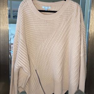 Baby Pink Oversized Sweater